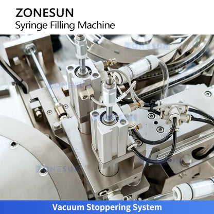 Bubble-Free Tech: ZONESUN ZS-AFY2 Automatic Prefilled Syringe Vacuum Filling & Stoppering Machine