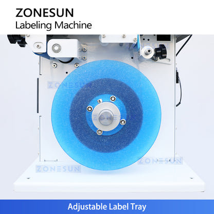 Zonesun ZS-TB90B Semi-automatic Corner Tamper Evident Seal Label Applicator for Sealing Box Corners