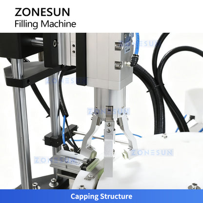 ZONESUN ZS-AFC7C2 Compact Automatic Filling and Capping Machine for Small Bottles