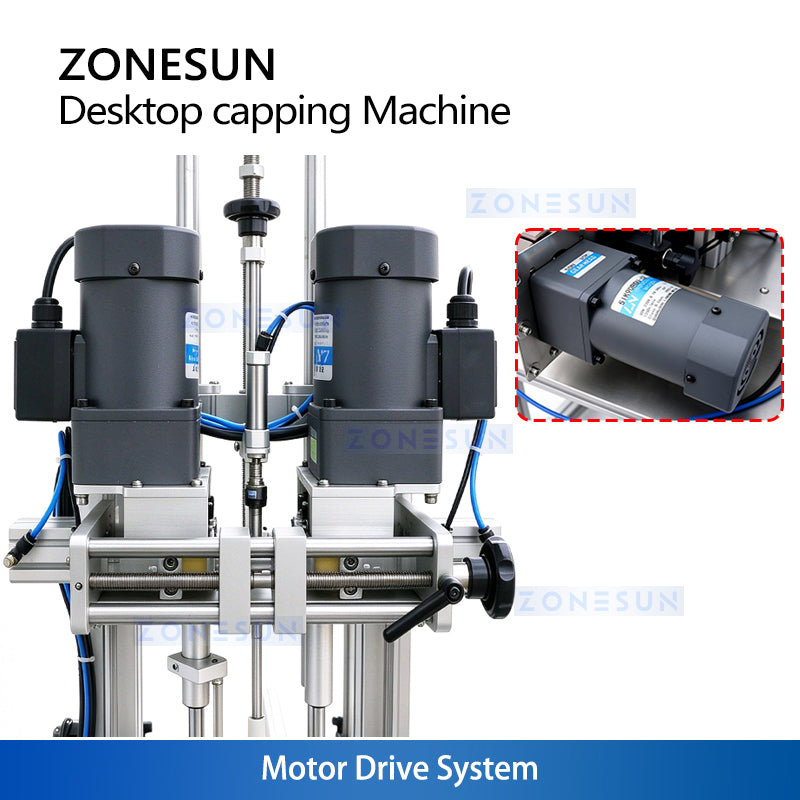 ZONESUN ZS-XG1870 Pneumatic Desktop Automatic Capping Machine