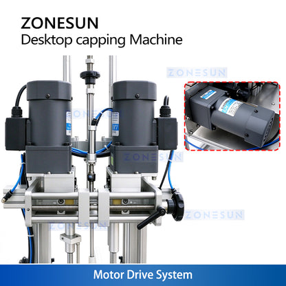 ZONESUN ZS-XG1870 Pneumatic Desktop Automatic Capping Machine