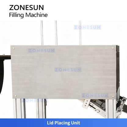 ZONESUN ZS-GTW1D Automatic Latex Paint and Viscous Coating Filling Machine with Lid Placing System