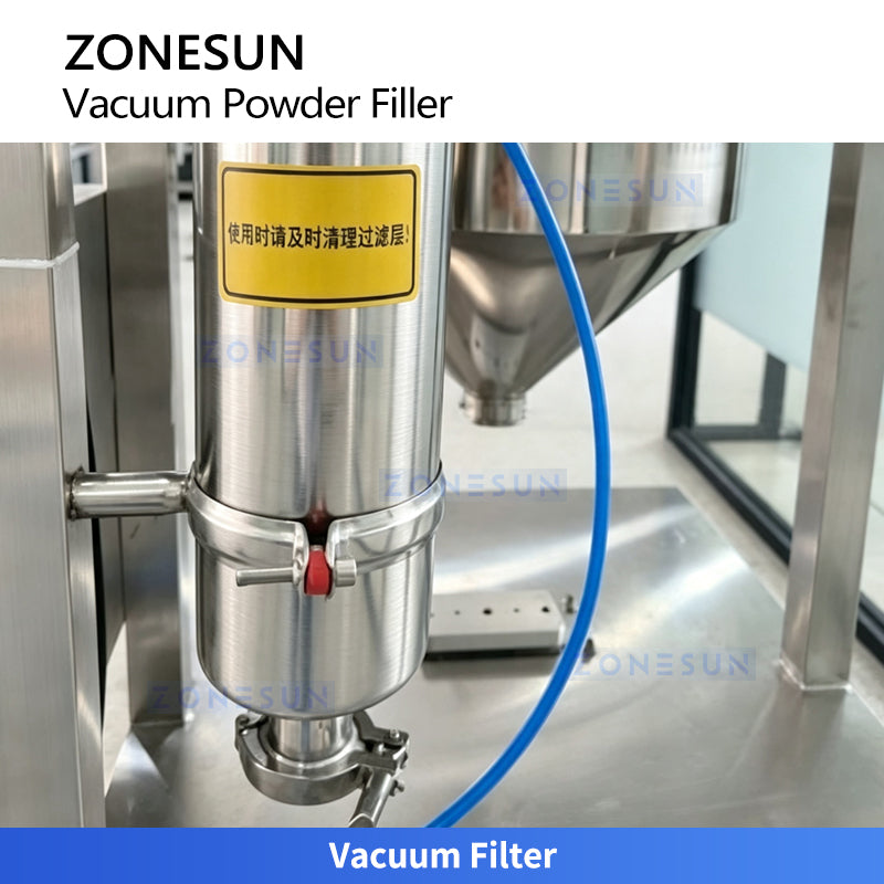 ZONESUN ZS-FM30L Vacuum Powder Filling Machine for Ultra-Fine Powder