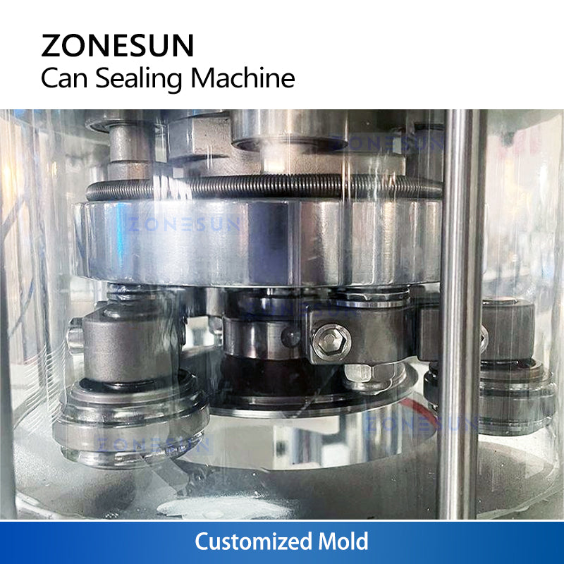 Freshness Guaranteed: ZONESUN ZS-AFK500 Automatic Vacuum &Nitrogen Flushing Capping Machine for Can
