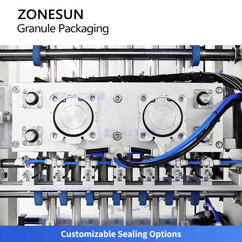 ZONESUN ZS-FS500K6 Automatic VFFS Granule Powder Sachet Packing Machine for Coffee Sugar Salt Tea