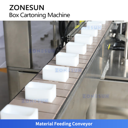 ZONESUN ZS-MSZH50L2 Automatic Vertical Cartoning Machine for Plugs, Chargers and Small Items
