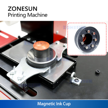 ZONESUN ZS-SYM175 Semi-Automatic Ink Printing Machine for Date, Batch and Logo Marking