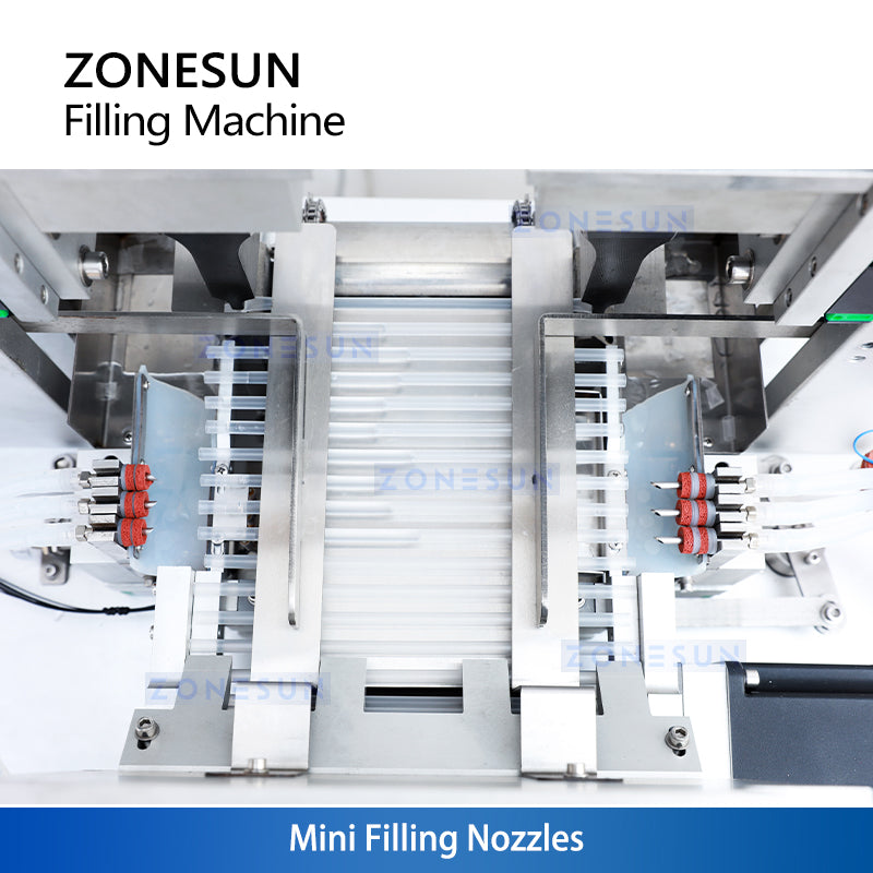 ZONESUN ZS-FSHS21 Honey Straw Filling and Sealing Machine for Syrup and Viscous Liquids