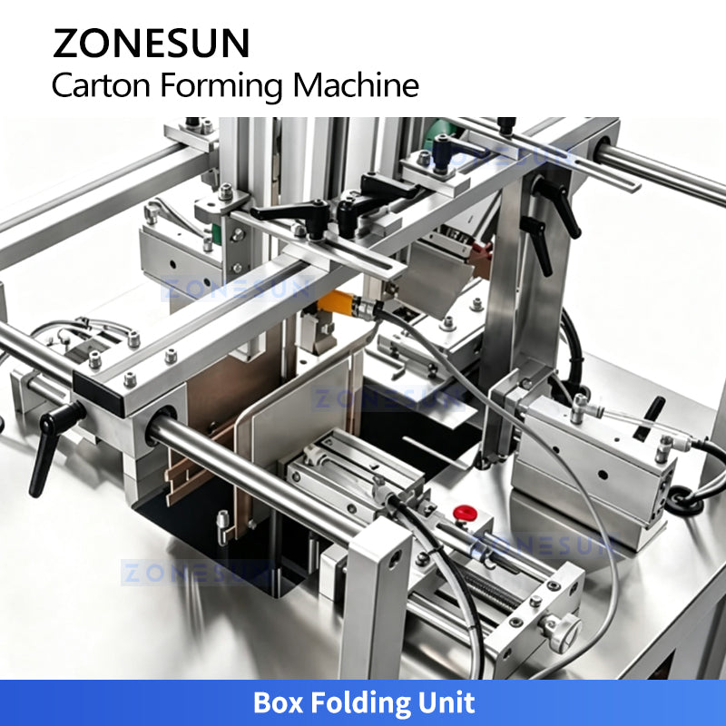 ZONESUN ZS-SEFM01 Semi-Automatic Carton Forming Machine for Paperboard Boxes
