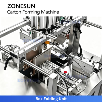 ZONESUN ZS-SEFM01 Semi-Automatic Carton Forming Machine for Paperboard Boxes