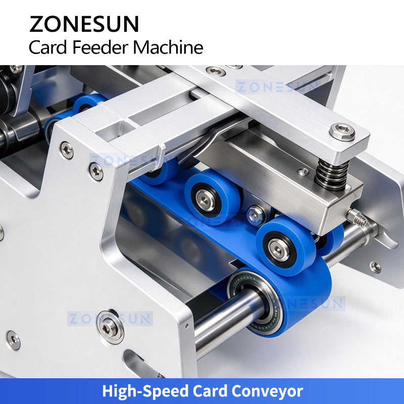 ZONESUN ZS-MY150 High-Speed Automatic Desktop Card Feeder Paging and Counting Machine