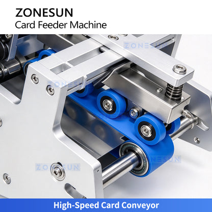 ZONESUN ZS-MY150 High-Speed Automatic Desktop Card Feeder Paging and Counting Machine