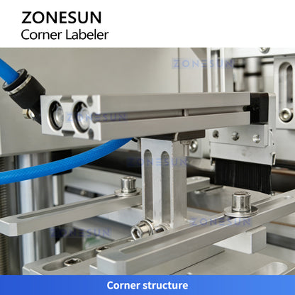 ZONESUN ZS-TB816 Double-Side Anti-Tamper Corner Labeling Machine