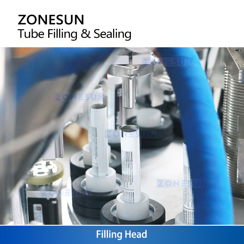 ZONESUN ZS-FS009A Aluminum Tube Filling and Sealing Machine for Cream and Ointment
