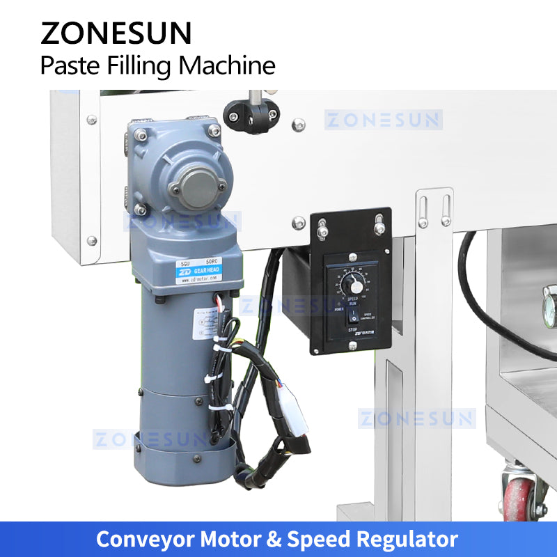 ZONESUN ZS-VTGTL1A Automatic Heated Lipstick, Wax & Jam Gear Pump Filling Machine