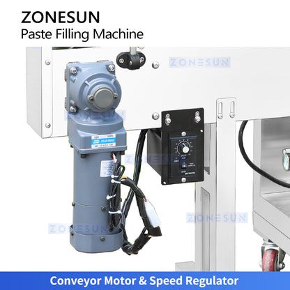 ZONESUN ZS-VTGTL1A Automatic Heated Lipstick, Wax & Jam Gear Pump Filling Machine