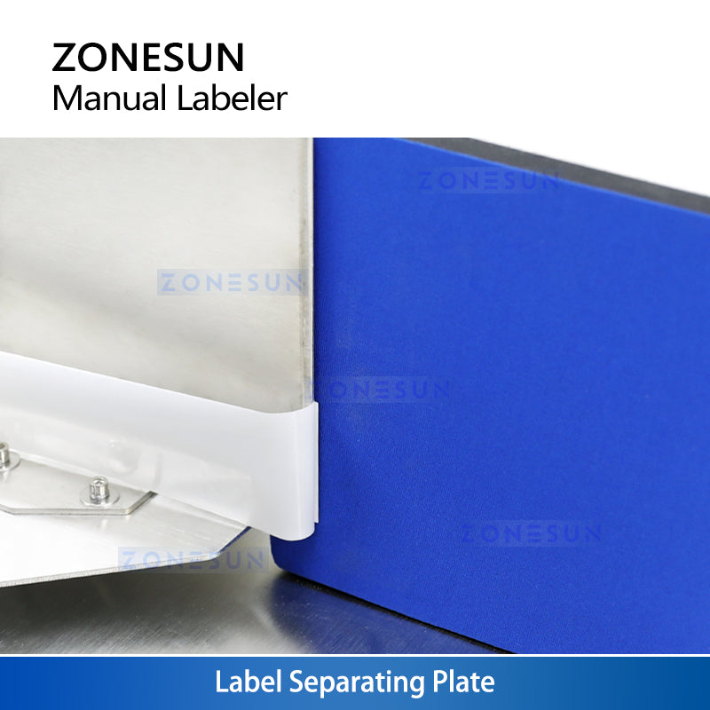 ZONESUN ZS-TB3 Manual Round Square Polygon Bottle Labeling Machine