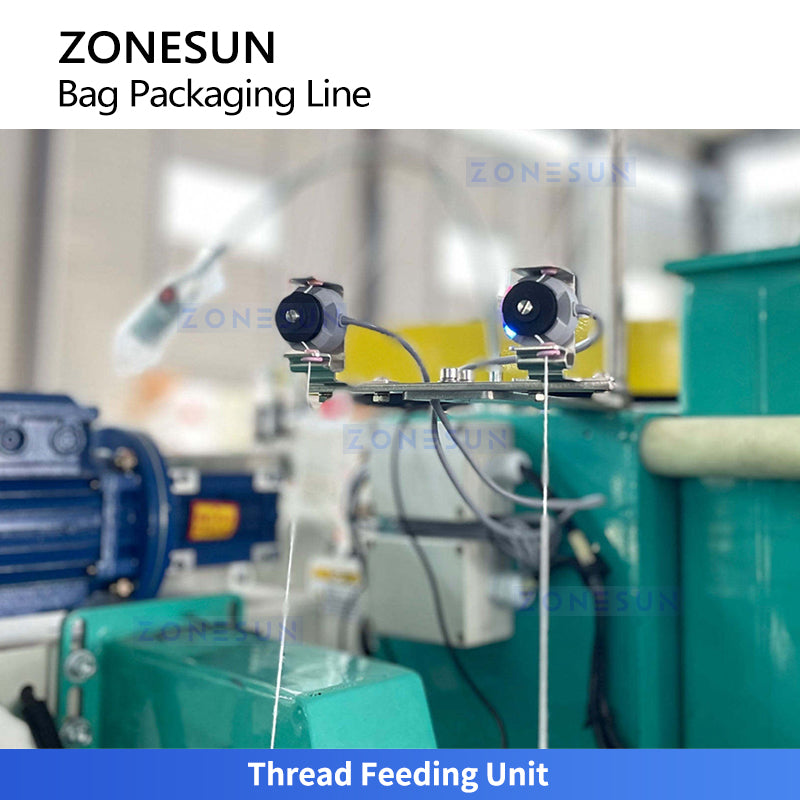 High Capacity: ZONESUN ZS-AG50 Granule Bagging Line for Fertilizer, Feed & Grain