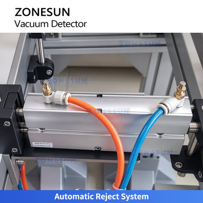 ZONESUN ZS-ZK200 Automatic Online Intelligent Non Contact Acoustic Vacuum Seal Inspection Detector for Bottles and Cans