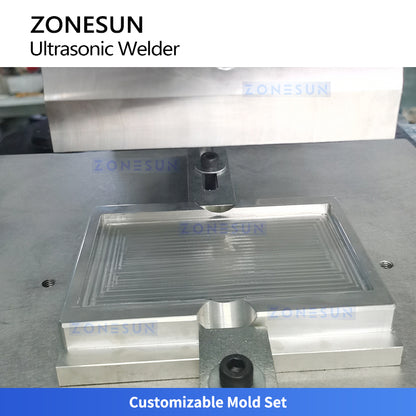 ZONESUN ZS-UFK1 Ultrasonic Welding Machine for Plastic Textile and Non-Woven Materials with Real-Time Tracking and Stable Operation