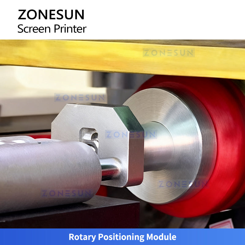 ZONESUN ZS-SWP3 Automatic Screen Printing Machine with UV Curing for Bottles, Tubes & Caps