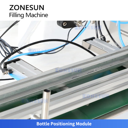 ZONESUN ZS-DTDP400V Precision Liquid Filling Machine with Dual Cylinder Separation and Four Heads