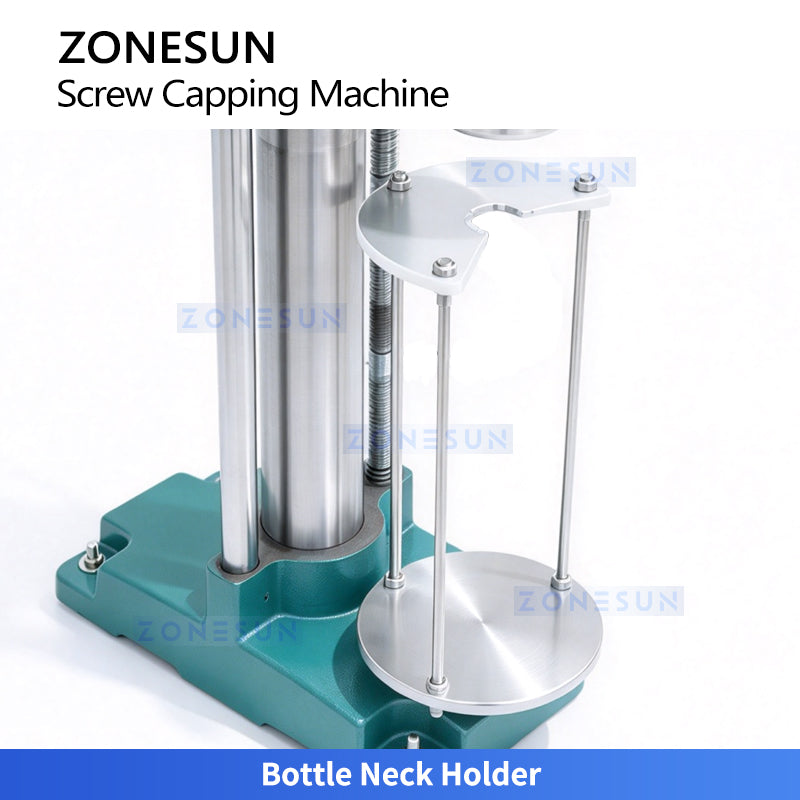 ZONESUN ZS-YG60B2 Semi Automatic 28mm Screw Cap Bottle Capping Machine Adjustable Torque Cap