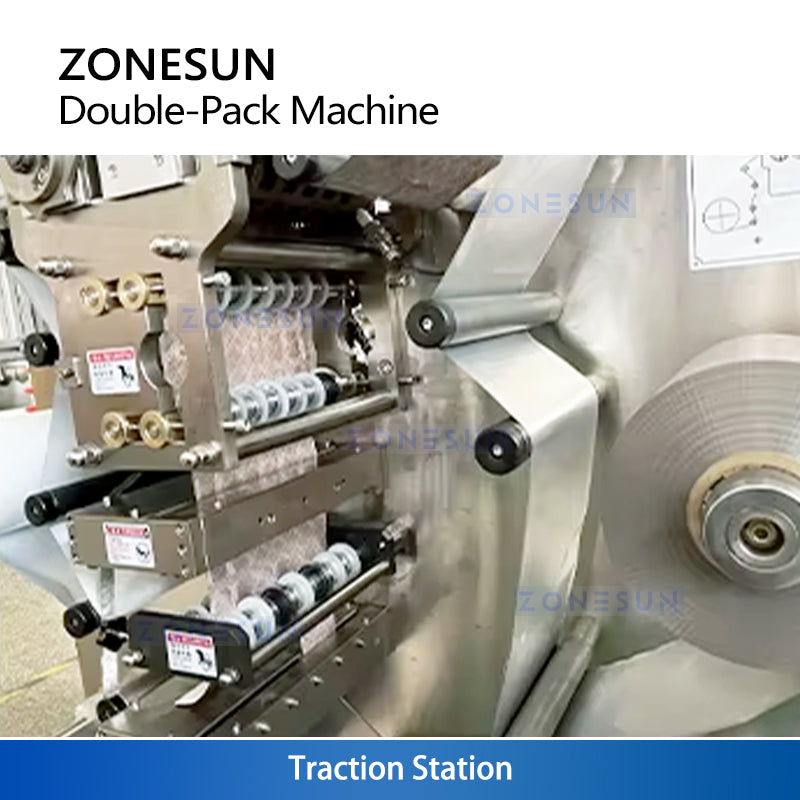 ZONESUN ZS-DPP180H: High-Speed Automatic Candy & Food Aluminum Blister Strip Packaging Machine