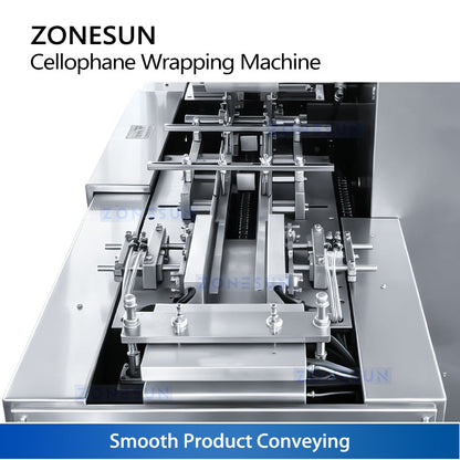 ZONESUN ZS-BT220 Automatic Horizontal BOPP Cellophane Film Box Wrapping Machine