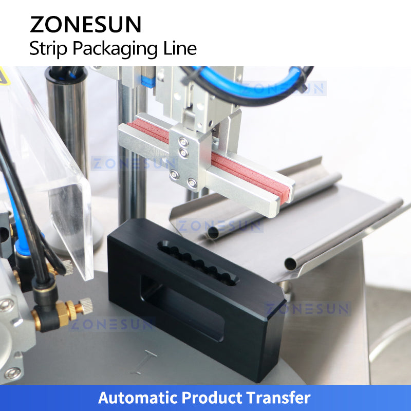 Monoblock Tech: ZONESUN ZS-AFCL13 Automatic Single Dose Strip Ampoule Filling & Ultrasonic Sealing