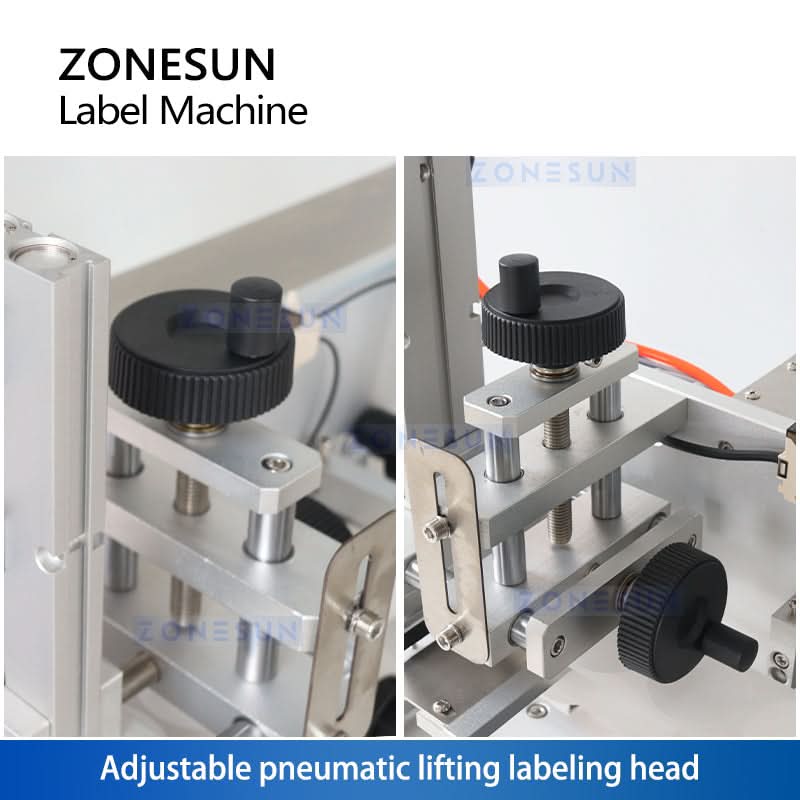 ZONESUN ZS-TB60 Semi-Automatic Flat Surface Labeling Machine for Boxes and Bags