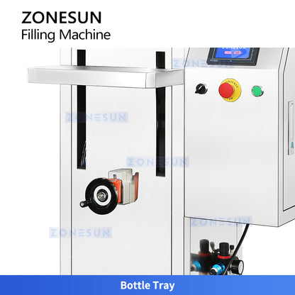 ZONESUN ZS-GTSM1 Servo Motor Paste Filling Machine for Honey, Syrup, Ketchup, Glue and Creams