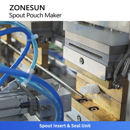 ZONESUN ZS-FKSP02: Automatic Spout Pouch Making Machine for Juice, Sauce, and Detergents