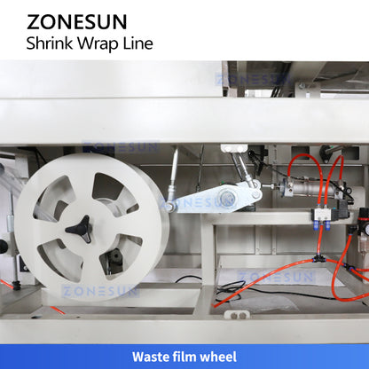ZONESUN ZS-SPL9 Fully Automatic Shrink Sealing Machine for Boxes, Books, and Cosmetic Packaging