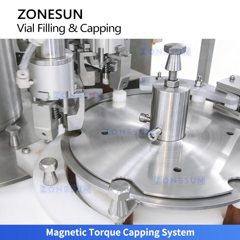 ZONESUN ZS-AFC39W High-Speed Automatic Collagen Drink Vial Air Rinsing Filling and Capping Machine