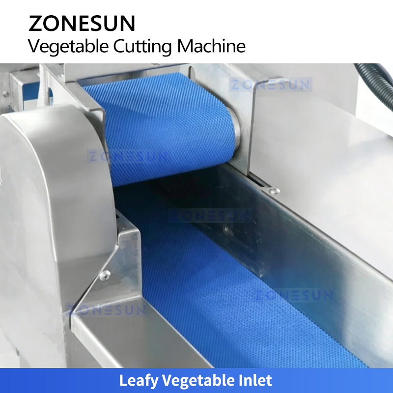 High Efficiency: ZONESUN ZS-VCM901 Multi-functional Industrial Vegetable Slicer, Dicers and Shredder