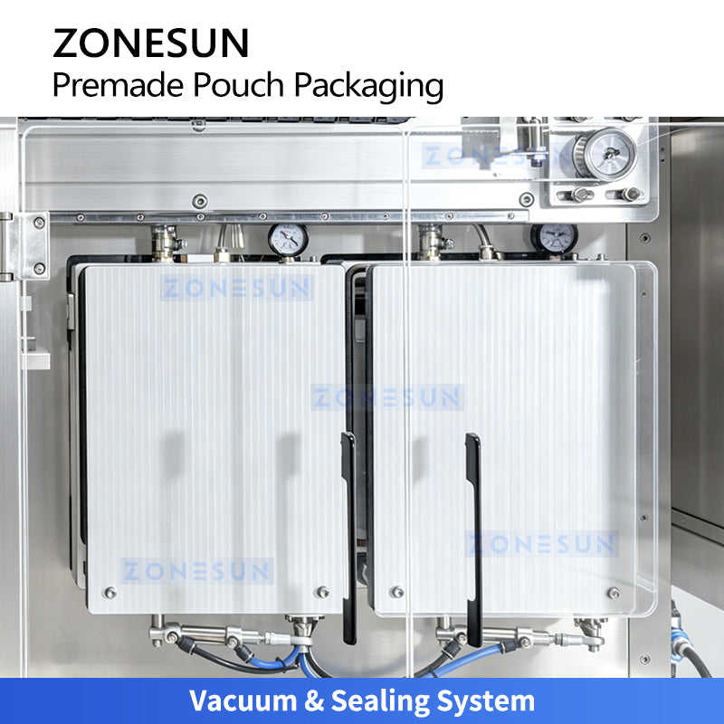 ZONESUN ZS-AFS210V Automatic Premade Pouch Feeding Vacuum Sealing Packaging Machine
