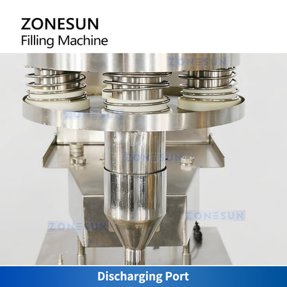 ZONESUN ZS-KL02S Automatic Volumetric Cup Granule Filling Machine for Sugar, Seeds, Beans, and Granules