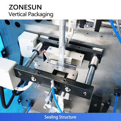 ZONESUN ZS-FS120Q Vertical Powder Packing Machine|Automatic Sachet Auger Filler and Sealer