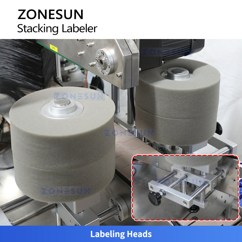 ZONESUN ZS-TB60S Dual-Side Labeling Machine for Wet Wipes, Food Pouches & Cosmetic Sachets