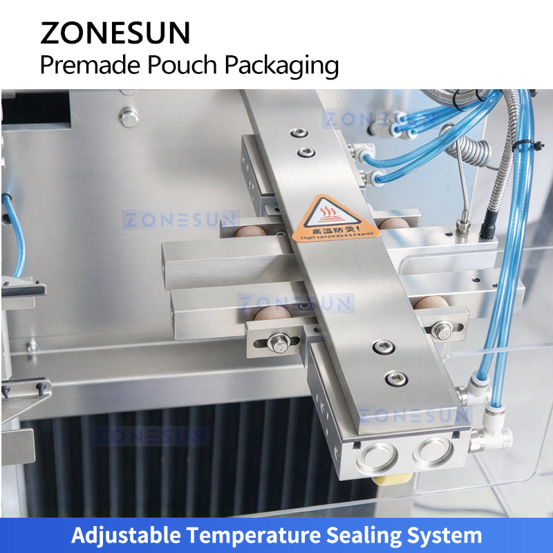 ZONESUN ZS-AFS04W Automatic 4-Head Linear Weigher Premade Pouch Filling and Sealing Machine