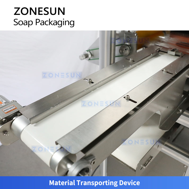 ZONESUN ZS-PK980 Automatic Soap Wrapping Machine for Round, Square & Irregular Shaped Soaps