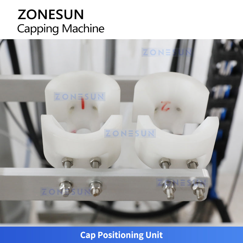 ZONESUN ZS-XG448S Automatic Capping Machine for Duckbill Caps, Pumps, Sprayers & Multi Cap Types