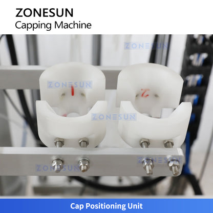 ZONESUN ZS-XG448S Automatic Capping Machine for Duckbill Caps, Pumps, Sprayers & Multi Cap Types