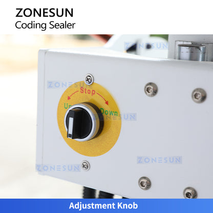 ZONESUN ZS-LWCSM2 Continuous Band Sealer with Inkjet Coding for Food and Chemical Bags