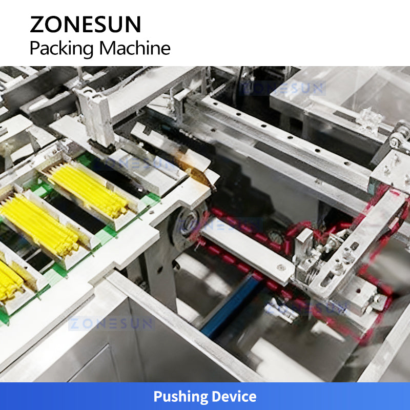 ZONESUN ZS-MSZH100 Fully Automatic Box Packing Machine for School Chalk and Pencil Packaging