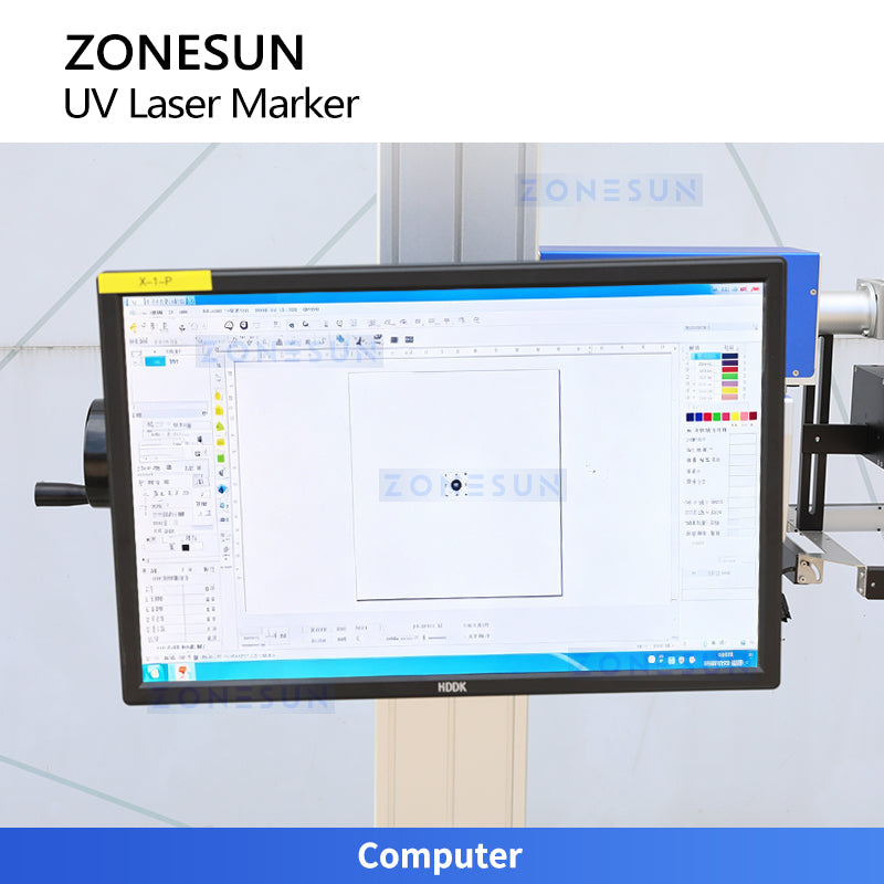 ZONESUN ZS-UVC2 UV Laser Marking Machine with Vision Guidance System