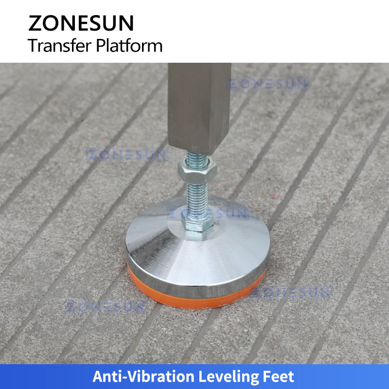Smooth 90° Turns: ZONESUN ZS-LP10 Right-Angle Transfer Platform for Automated Production Lines