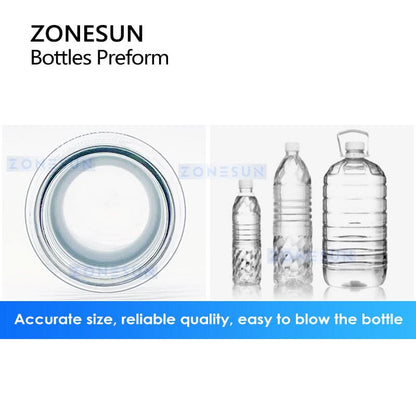 ZONESUN ZS-PCO1080 28mm PET Bottle Preforms for Blow Molding
