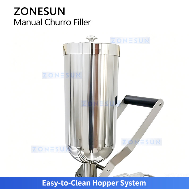 Easy Baking: ZONESUN ZS-CZI4 Manual Quantitative Pastry Injector for Donut, Churro & Puff Fillings